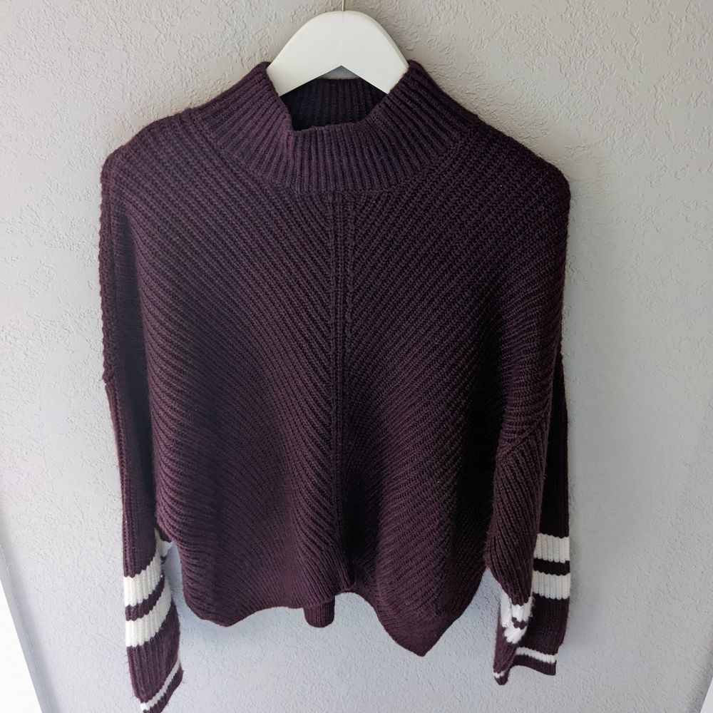 Express Semi-Cropped Casual Sweater